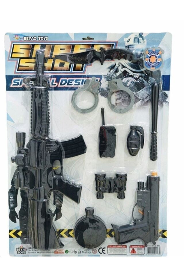 Beyaz Toys Polis Set Büyük Boy Oyuncak