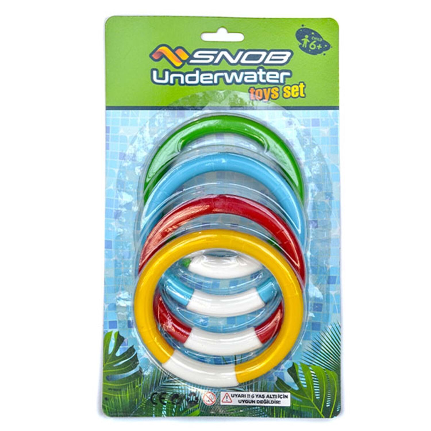 Snob Su Altı 4'lü Halka Oyunu