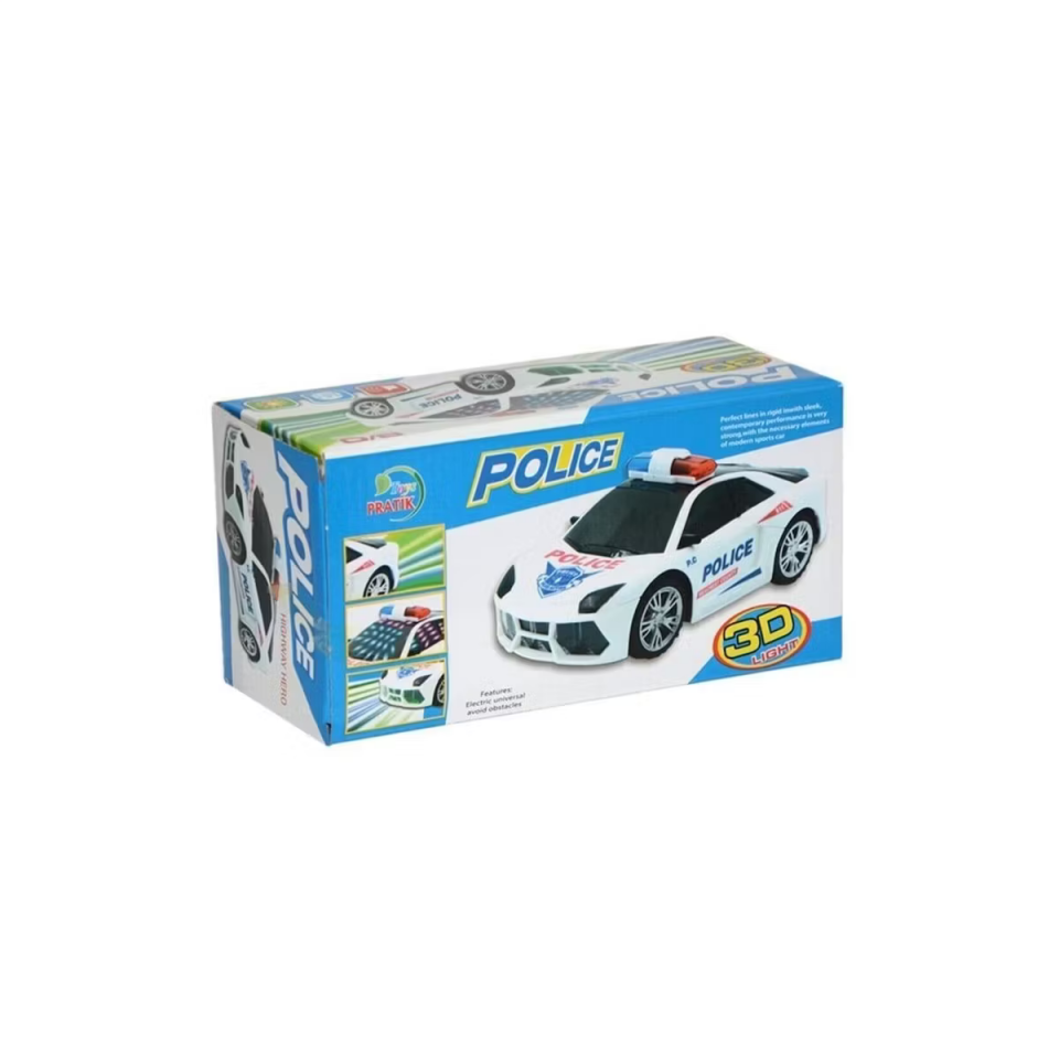 Pratik Oyuncak Işıklı Polis Arabası