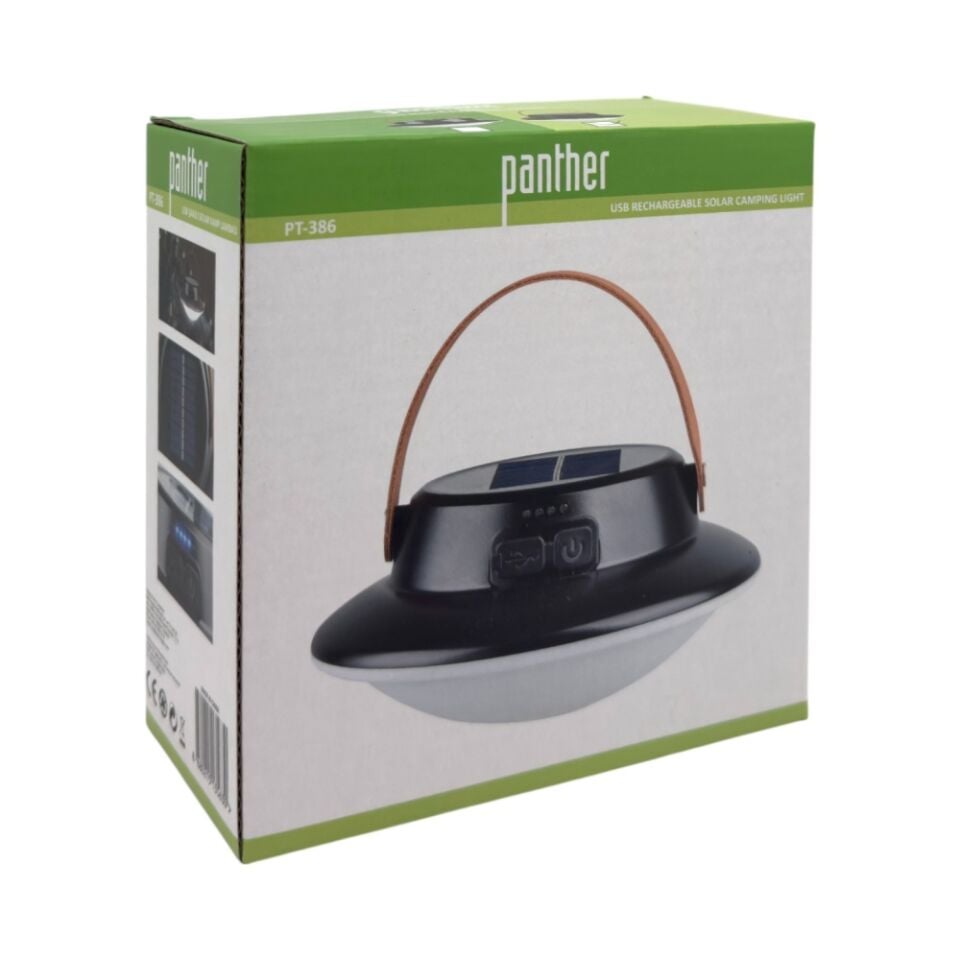 PANTHER PT-386 ŞARZLI SOLAR LAMP LAMBASI*20 USB