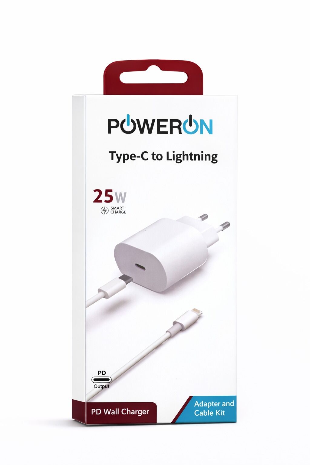 Poweron 25W Type-C To Lightning Şarj Kiti