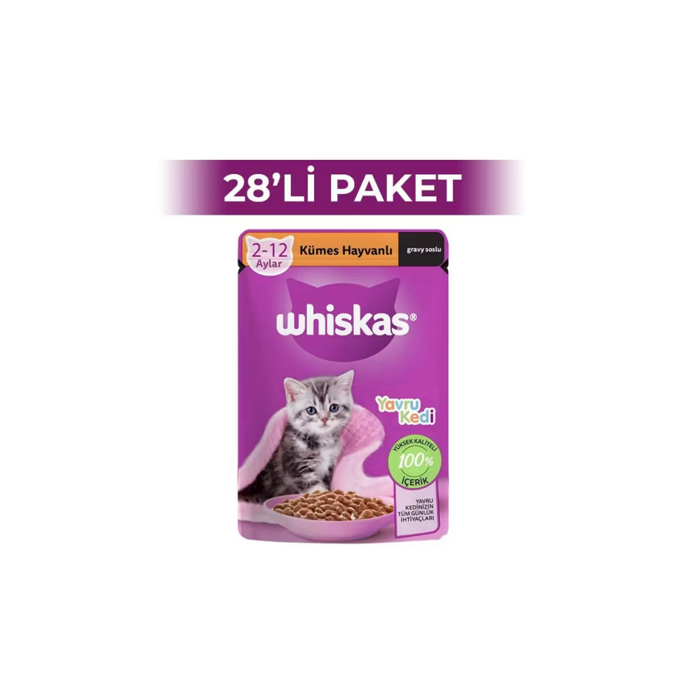 Whiskas Kedi Maması 85 gr