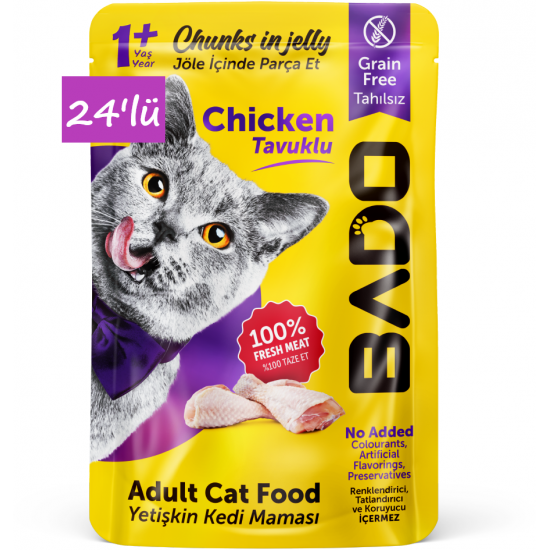 Bado 24'lü Kedi Maması 85 gr
