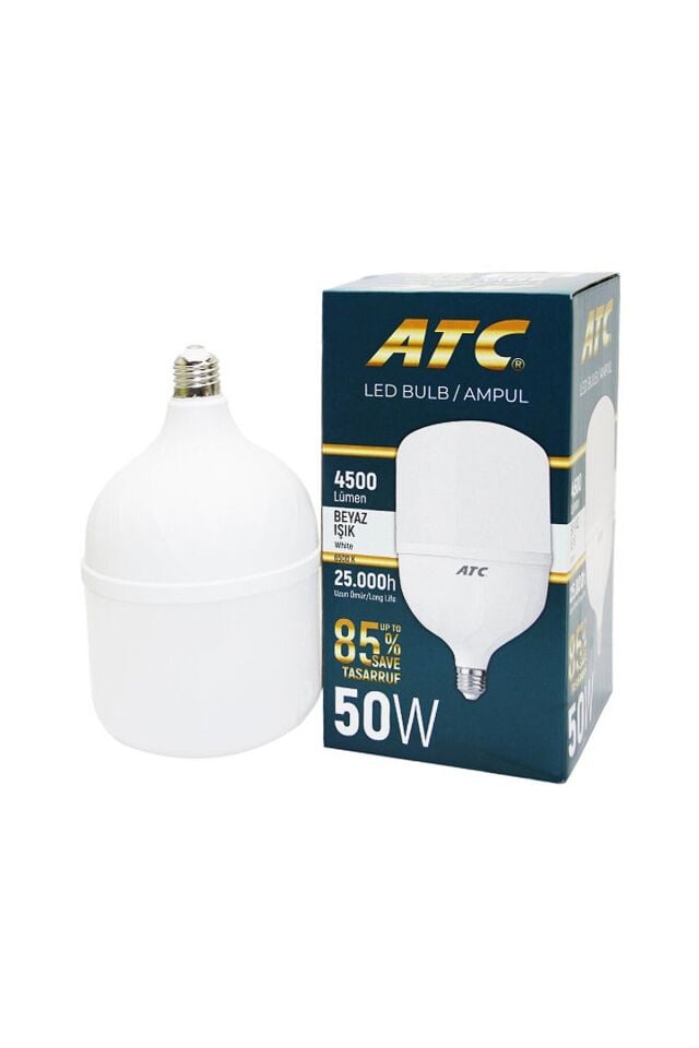 ATC LED Bulb Ampul 50 W Beyaz Işık