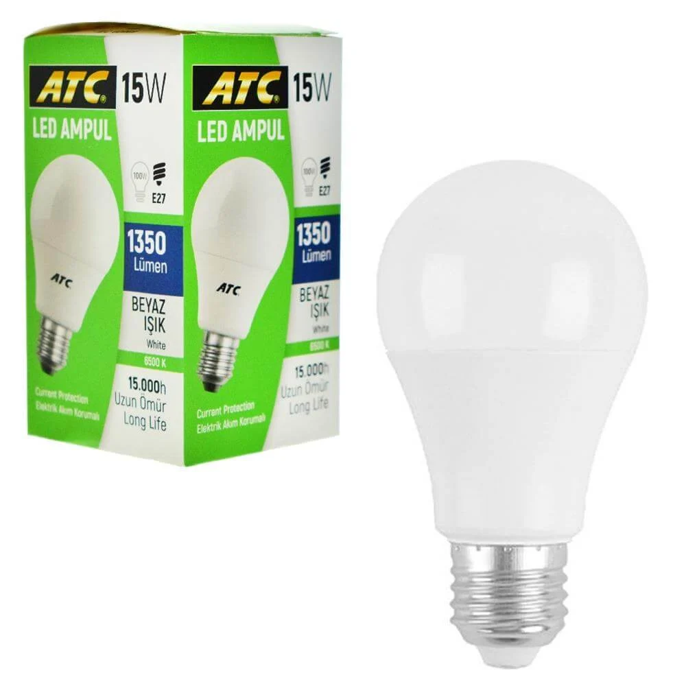ATC Led Ampül 15W 10'lu