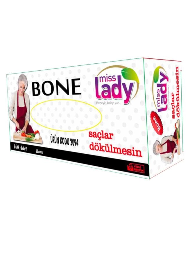 Miss Lady 10x 100'lü Bone