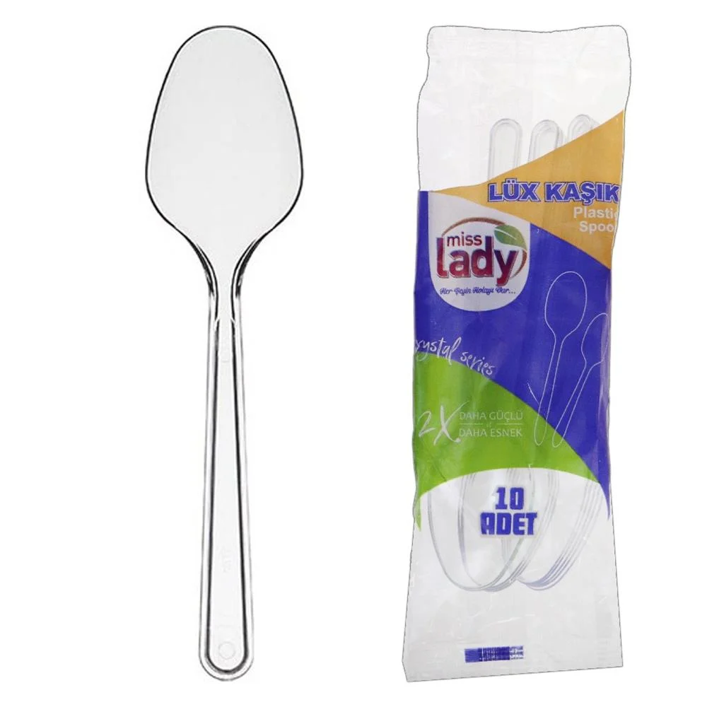 Miss Lady 10'lu Plastik Kaşık