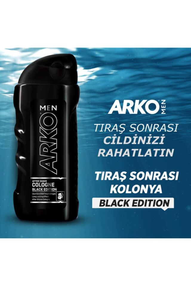 ARKO Men Black Edition Tıraş Kolonyası 250ml