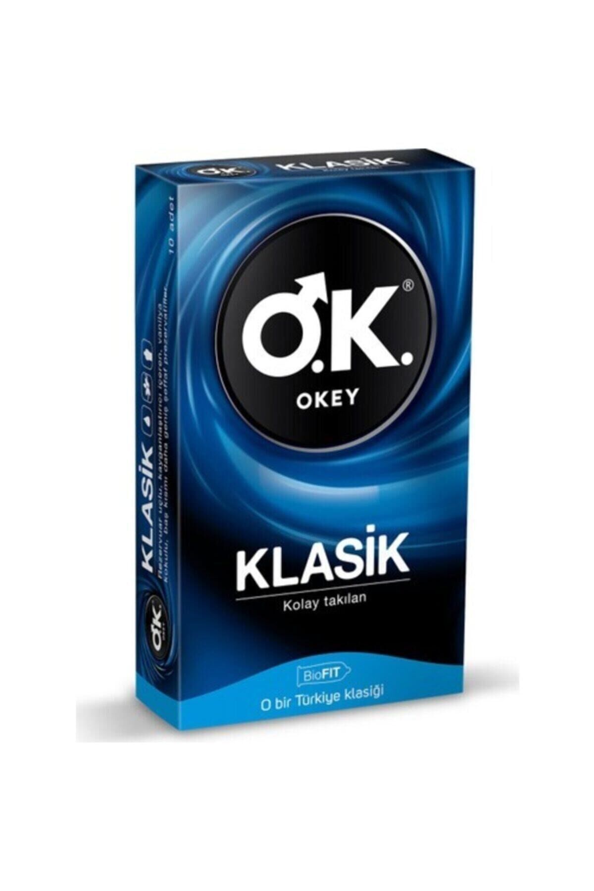 Okey Klasik Prezervatif 10 Adet