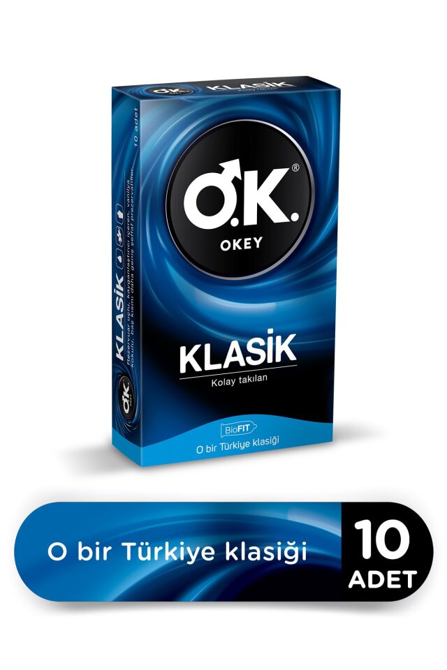 Okey Klasik Prezervatif 10 Adet
