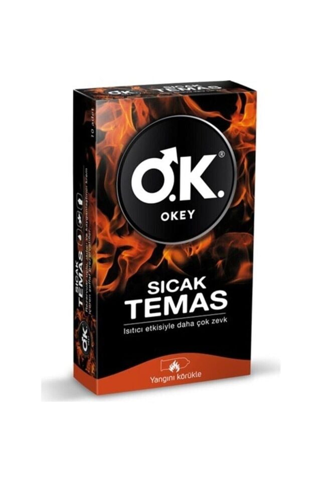 Okey Prezervatif Sıcak Temas 10'lu