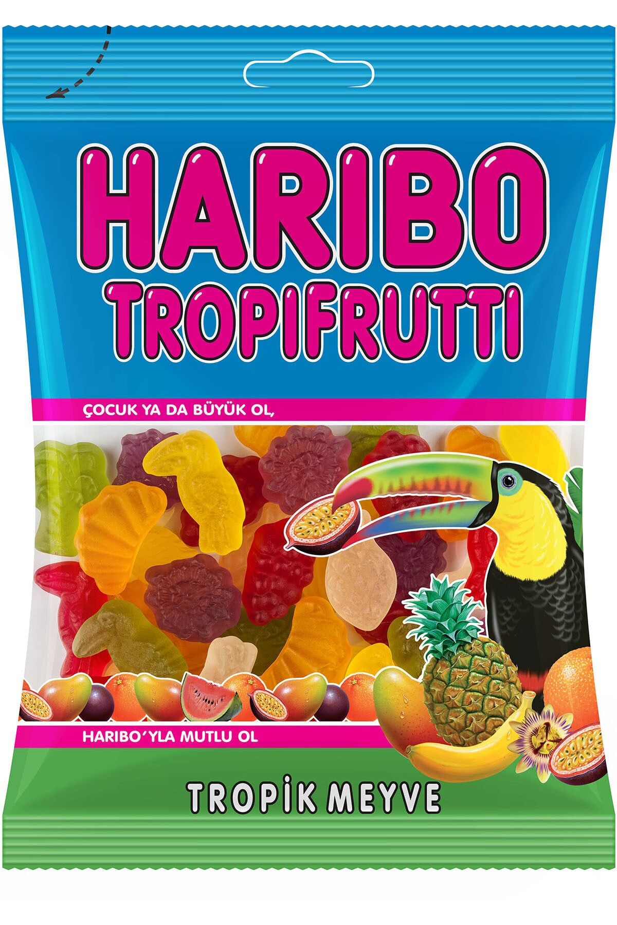 Haribo Tropik Meyve Jel Şeker 80 gr