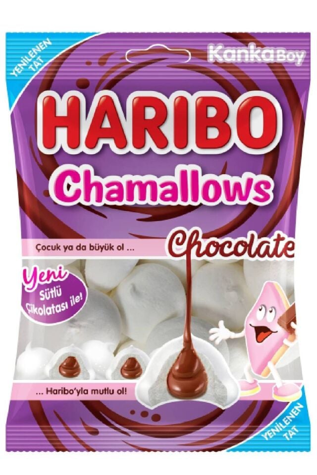 Haribo Chamallows Chocolate 62 gr