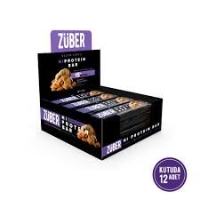 Züber Protein Bar Badem Ezmeli 45 Gr x 12 Adet