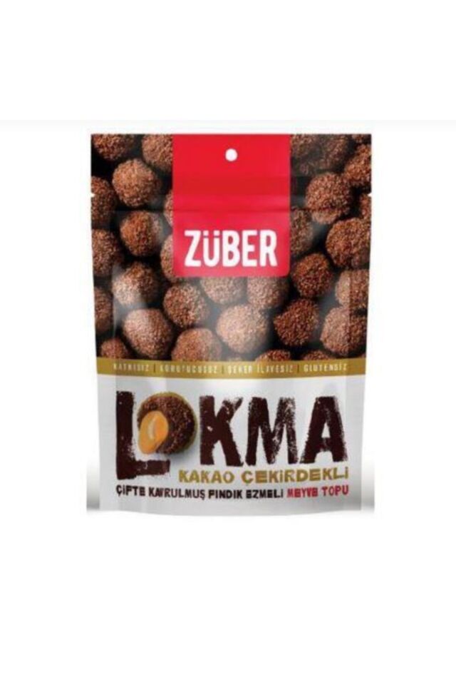 Züber Lokma Kakao Çekirdekli Çifte Kavrulmuş