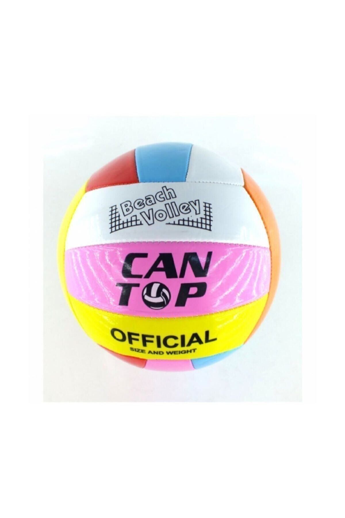 Renkli Dikişli Voleybol Topu